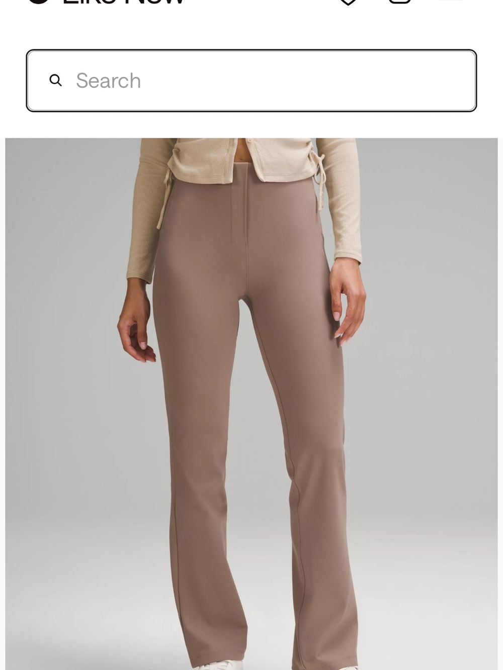 Lululemon Smooth Fit Pull-On High-Rise Pant